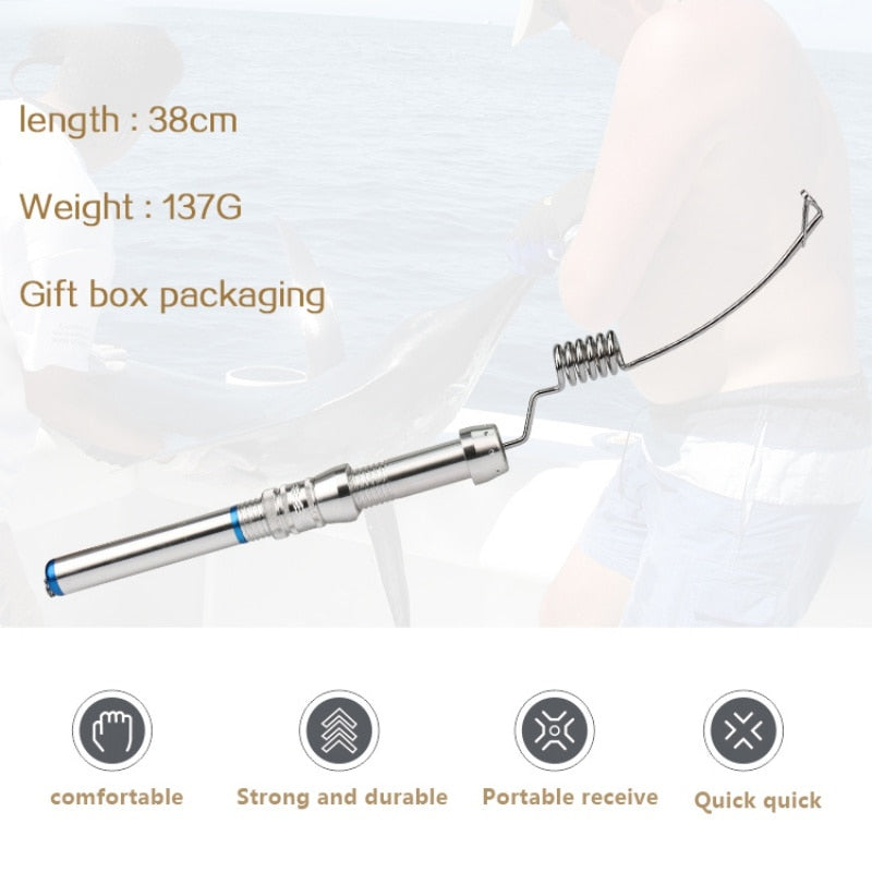 High-Quality Portable Pocket Fishing Pole