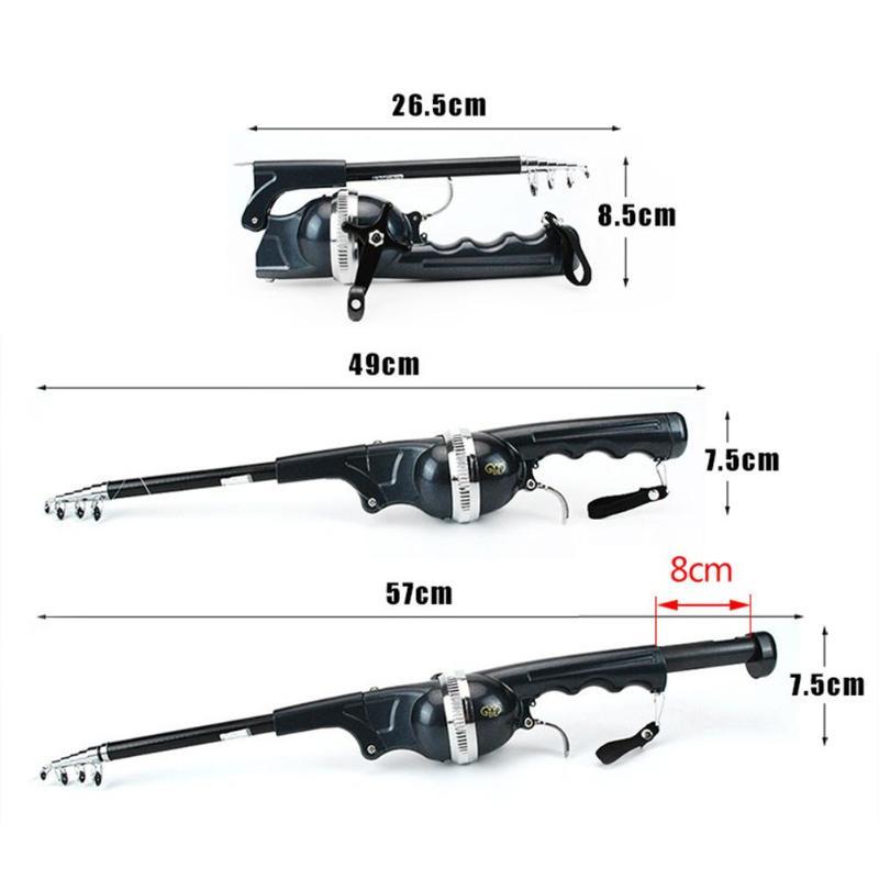 High-Quality Portable Pocket Fishing Pole.