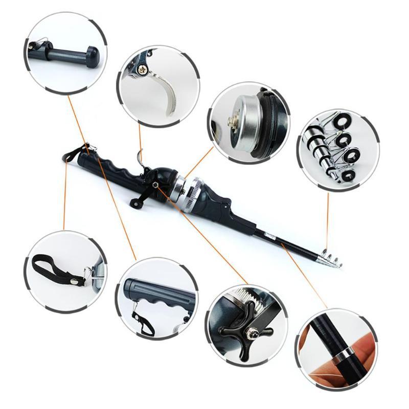 High-Quality Portable Pocket Fishing Pole.