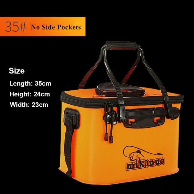 Collapsible Live Bait Bucket Travel Bag