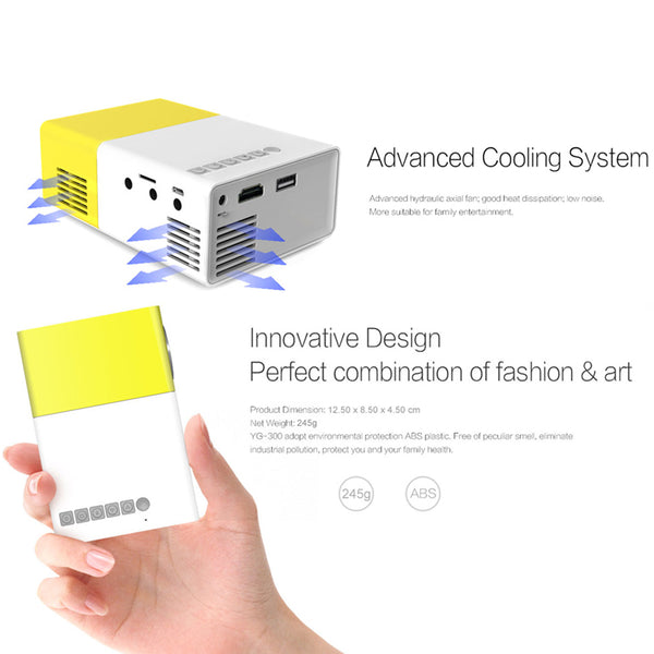 B&MOptics™ Nano Projector